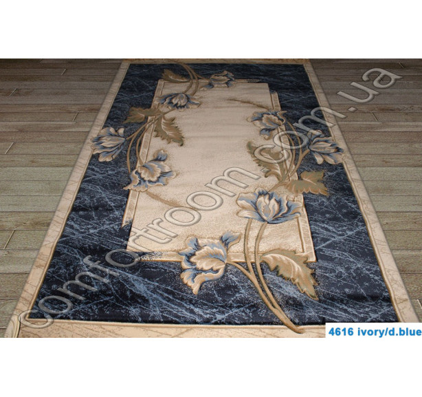 Ковер Nidal 4616 ivory-blue - Фото 1